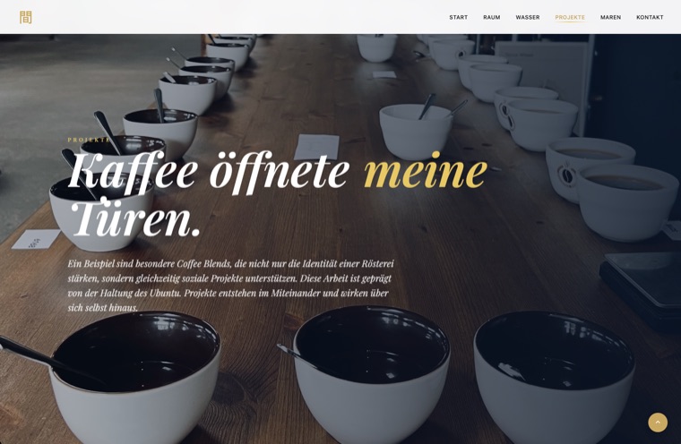 „Kaffee öffnete meine Türen“